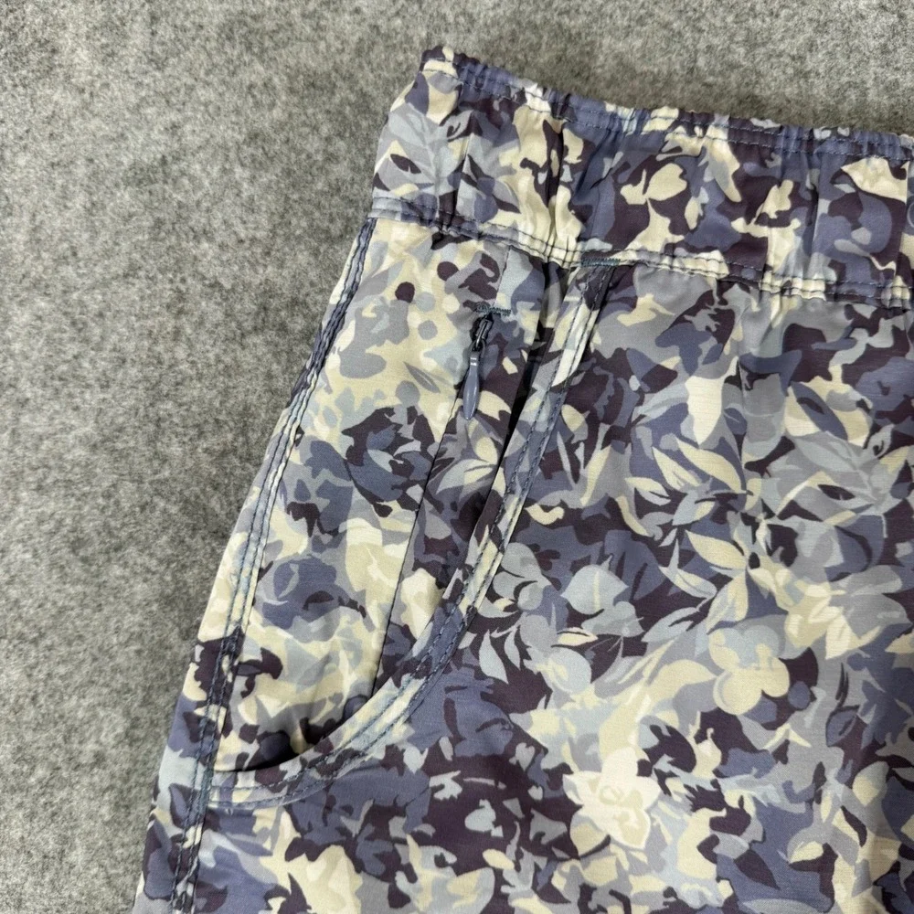 North River Outfitters Aleutian Floral Skort Blue Gray Size L NRL3038 Activewear